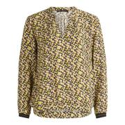 Gestippelde slipblouse Betty Barclay , Multicolor , Dames