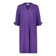 Midi Dresses vera mont , Purple , Dames