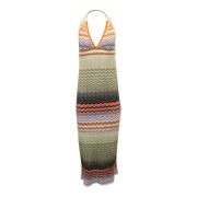 Pre-owned Cotton dresses Missoni Pre-owned , Multicolor , Dames