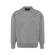 Bliksem Bolt Sweater Neil Barrett , Gray , Heren