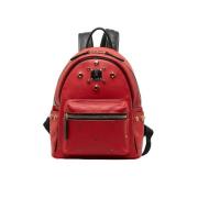 Pre-owned Cotton backpacks MCM Pre-owned , Red , Dames
