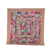 Pre-owned Silk scarves Hermès Vintage , Multicolor , Dames