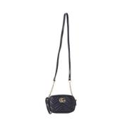 Pre-owned Leather gucci-bags Gucci Vintage , Black , Dames