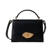 Kleine Lana Top Handvat Tas Mulberry , Black , Dames