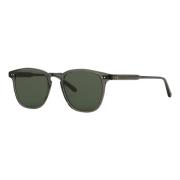 Kristal Groene Zonnebril Brooks Sun Garrett Leight , Gray , Unisex