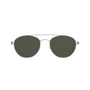 Minimalistische Titanium Zonnebril Lindberg , Gray , Unisex