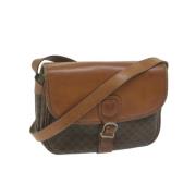 Pre-owned Canvas celine-bags Celine Vintage , Brown , Dames