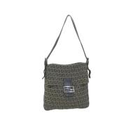 Pre-owned Canvas fendi-bags Fendi Vintage , Blue , Dames