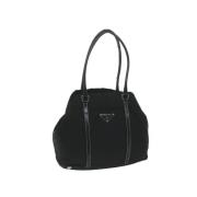 Pre-owned Nylon handbags Prada Vintage , Black , Dames