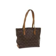 Pre-owned Coated canvas totes Louis Vuitton Vintage , Brown , Dames
