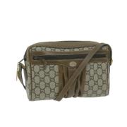 Pre-owned Canvas gucci-bags Gucci Vintage , Beige , Dames