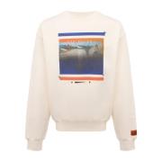 Witte Sweatshirt Aw23 Heron Preston , White , Heren