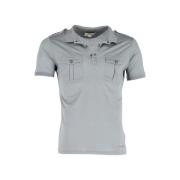 Pre-owned Cotton tops Burberry Vintage , Gray , Heren