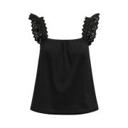 Life Mix Donna Top Jacqueline de Yong , Black , Dames