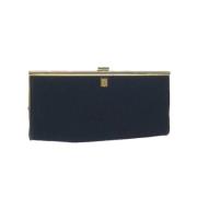 Pre-owned Canvas dior-bags Dior Vintage , Blue , Dames