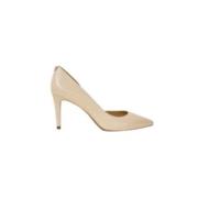 Beige Veterschoenen voor Dames Michael Kors , Beige , Dames