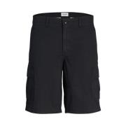 Cargo Shorts voor Mannen Jack & Jones , Black , Heren