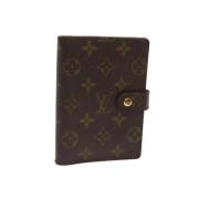 Pre-owned Canvas home-office Louis Vuitton Vintage , Brown , Dames