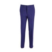 Pre-owned Wool bottoms Jil Sander Pre-owned , Blue , Heren