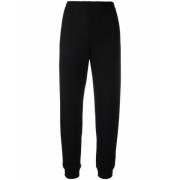 Witte Broek voor Vrouwen Moschino , Black , Dames