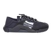 Zwarte Slip-On Sneakers Ss24 Dolce & Gabbana , Black , Heren
