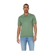 Casual Heren Polo Shirt Only & Sons , Green , Heren