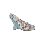 Pre-owned Cotton heels Jimmy Choo Pre-owned , Multicolor , Dames