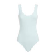 Blauwe Palm Springs Maillot Badkleding Marysia , Blue , Dames