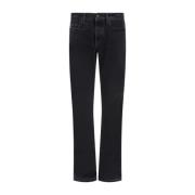 Zwarte Slim Fit O-Beryl Jeans Saint Laurent , Black , Heren