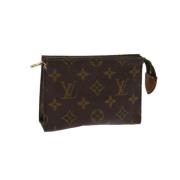 Pre-owned Canvas louis-vuitton-bags Louis Vuitton Vintage , Brown , Da...