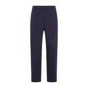 Blauwe Katoenen Trainingsbroek Berluti , Blue , Heren