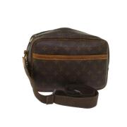 Pre-owned Canvas louis-vuitton-bags Louis Vuitton Vintage , Brown , Da...