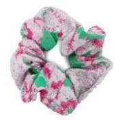 3D Jacquard Scrunchie in Sugar Plum Ganni , Multicolor , Dames