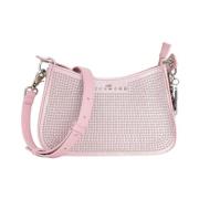 Lichtroze Schoudertas met Studs Richmond , Pink , Dames