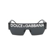 Zonnebril met DG-logo Dolce & Gabbana , Black , Heren