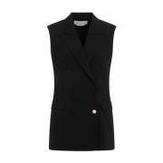 Zwarte Zijden Mayte Vest Dameskleding Gabriela Hearst , Black , Dames