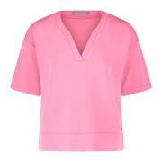 Kortemouw Sweater Betty & Co , Pink , Dames