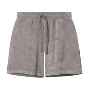 Terry Handdoek Shorts Nikben , Gray , Heren