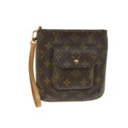 Pre-owned Canvas louis-vuitton-bags Louis Vuitton Vintage , Brown , Da...