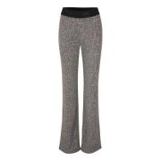 Hoge taille broek met uitlopende pijpen Stine Goya , Gray , Dames