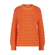 Chic Comfort Pullover Orange Jane Lushka , Orange , Dames