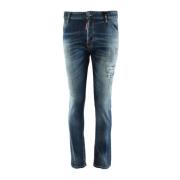 Cool Guy Blauwe Jeans Dsquared2 , Blue , Heren