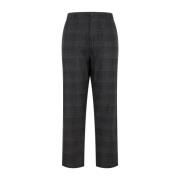 Grijze Wol Militaire Chino Broek Universal Works , Gray , Heren