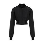 Collage Bomber Rick Owens , Black , Dames