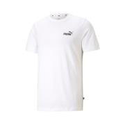 Essential Logo Heren T-shirt Puma , White , Heren