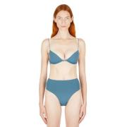 Almond Bikini Top Ziah , Blue , Dames