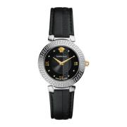 Daphnis Zwitsers horloge voor vrouwen Versace , Black , Dames