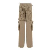 Khaki Cargo Broek Isabel Marant , Green , Dames