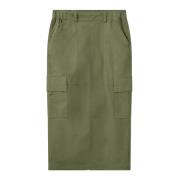 Cargo Rok met Zakken MOS Mosh , Green , Dames