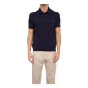 Blauwe Gebreide Polo Shirt Etro , Blue , Heren